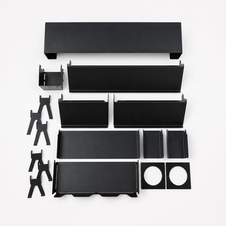 Hamton OfficeBoard Wall 7050 - Metal Duvar Organizeri Beyaz