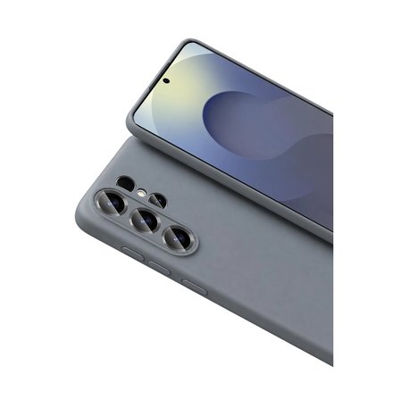 Samsung Galaxy S26 Ultra Nano İçi Kadife Silikon - Gri