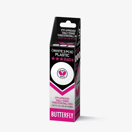 R40+ Masa Tenisi Topları - 40 mm Beyaz Masa Tenisi Topu - ITTF Sertifikalı Profesyonel Masa Tenisi Topu - Poli Masa Tenisi Topu - 3'lü Paket veya 12'li Paket