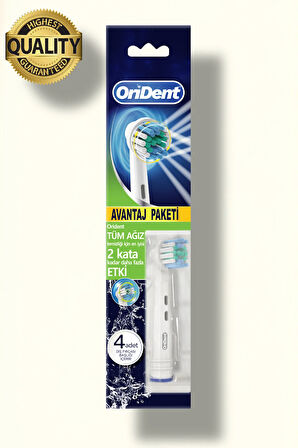 Pro Cleaning Oral B Uyumlu 12 Adet Yedek Başlık – Günlük Derin Temizlik & Premium Quality