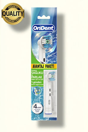Whitening Pro Oral B Uyumlu 8 Adet Yedek Başlık - Beyazlatma Teknolojisi & Premium Quality