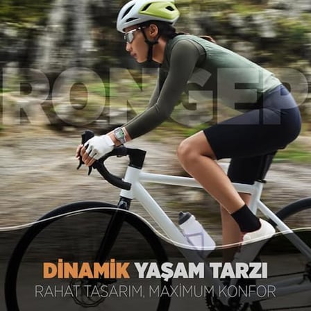 Watch Fit 4/Fit 4 Pro/Fit 3 ile Uyumlu Hasırlı Kumaş Kordon Terleme Yapmayan Cildi Tahriş Etmeyen Nefes Alabilir Yapılı Cırt Cırtlı Deformasyona Dayanıklı Rahat Kayış