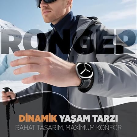 ile Uyumlu Travel Loop Kordon Galaxy Watch 8 44mm/40mm/Classic 46mm için Rahat Kumaş Watch8 Classic Kordon Terletmeyen Konforlu Tasarım Galaxy Watch 8 Kordonu