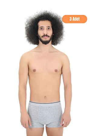 Erkek 9'lu Likralı Boxer Seti