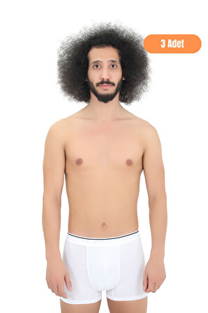 Erkek 9'lu Likralı Boxer Seti