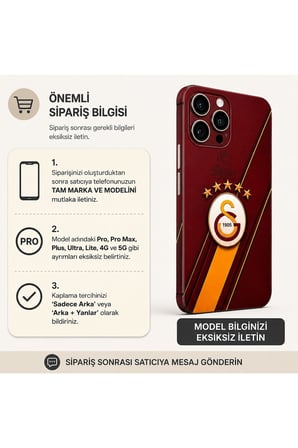 Aslan 1905 — Tüm Telefonlara Uyumlu Kaplama | Sipariş Sonrası Marka ve Modelinizi İletiniz