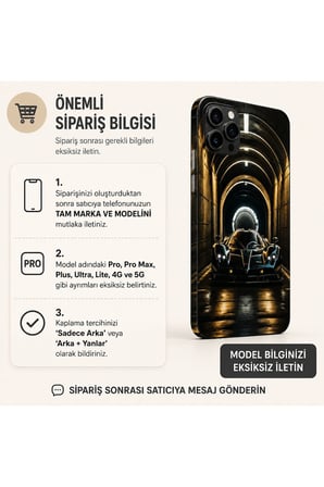 Gece Tüneli GT — Tüm Telefonlara Uyumlu Kaplama | Sipariş Sonrası Marka ve Modelinizi İletiniz