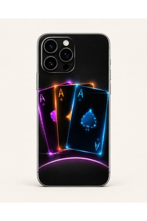 Neon Aslar — Tüm Telefon Modellerine Uyumlu Kaplama- Sipariş Sonrası Marka ve Modelinizi İletiniz