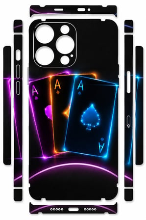 Neon Aslar — Tüm Telefon Modellerine Uyumlu Kaplama- Sipariş Sonrası Marka ve Modelinizi İletiniz
