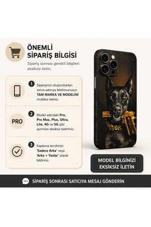 Gece Muhafızı — Tüm Telefonlara Uyumlu Kaplama | Sipariş Sonrası Marka ve Modelinizi İletiniz