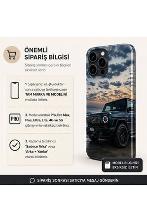 Gece Rotası — Tüm Telefonlara Uyumlu Kaplama | Sipariş Sonrası Marka ve Modelinizi İletiniz