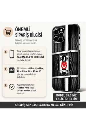 Kartal 1903 Siyah Beyaz — Tüm Telefonlara Uyumlu Kaplama | Sipariş Sonrası Marka ve Modelinizi İletiniz