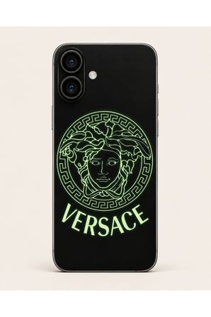 Fosforlu Medusa Siyah — Tüm Telefonlara Uyumlu Kaplama | Sipariş Sonrası Marka ve Modelinizi İletiniz