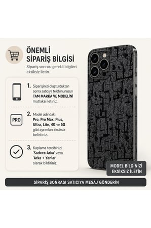 Gece Labirenti — Tüm Telefonlara Uyumlu Kaplama | Sipariş Sonrası Marka ve Modelinizi İletiniz
