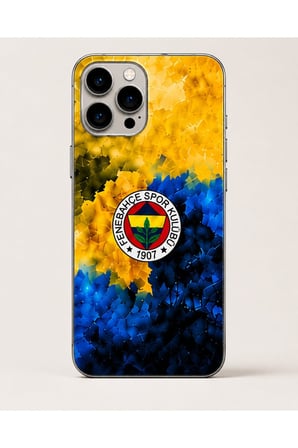 Sarı Lacivert Mozaik — Tüm Telefonlara Uyumlu Kaplama | Sipariş Sonrası Marka ve Modelinizi İletiniz