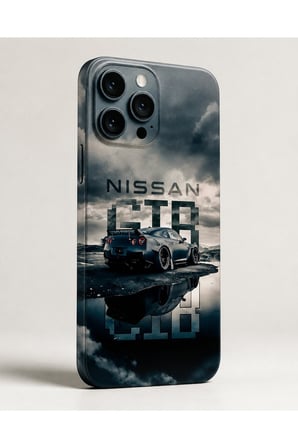 Nissan GTR Gece — Tüm Telefonlara Uyumlu Kaplama | Sipariş Sonrası Marka ve Modelinizi İletiniz