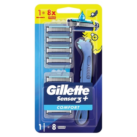 2 Adet Gillette Sensor3 Plus Comfort H +8