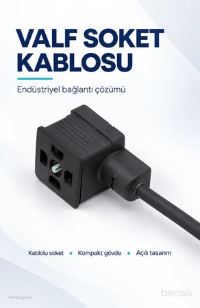 Nemus VA01.04.04.111.305.0030 valf soket kablosu