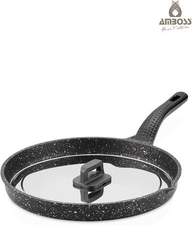 Döküm Granit Kapaklı Balık Tavası 34 cm