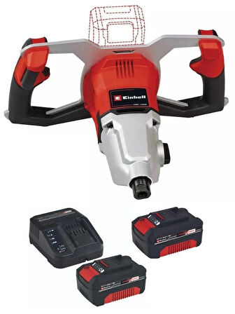 Einhell TP-MX 18-2 Li BL 2x4.0ah Akülü Boya/Harç Karıştırıcı 