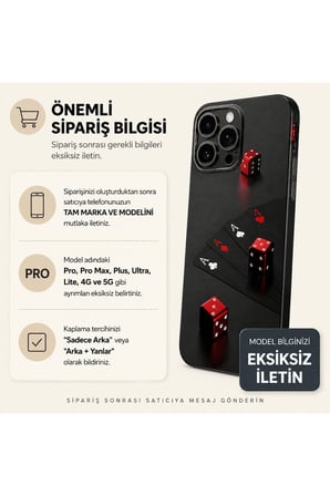Gece Şansı — Tüm Telefon Modellerine Uyumlu Kaplama- Sipariş Sonrası Marka ve Modelinizi İletiniz
