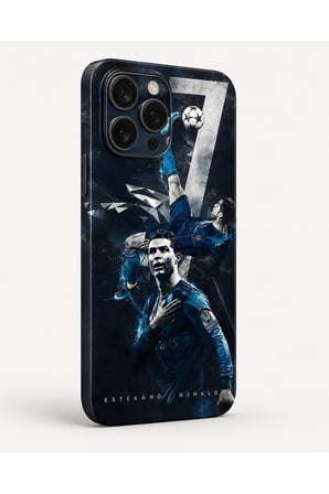 Gece Mavisi Ronaldo — Tüm Telefon Modellerine Uyumlu Kaplama- Sipariş Sonrası Marka ve Modelinizi İletiniz