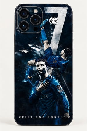 Gece Mavisi Ronaldo — Tüm Telefon Modellerine Uyumlu Kaplama- Sipariş Sonrası Marka ve Modelinizi İletiniz