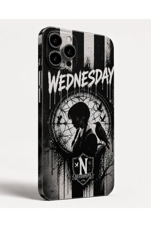 Wednesday — Tüm Telefonlara Uyumlu Kaplama | Sipariş Sonrası Marka ve Modelinizi İletiniz