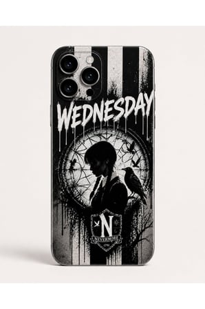 Wednesday — Tüm Telefonlara Uyumlu Kaplama | Sipariş Sonrası Marka ve Modelinizi İletiniz