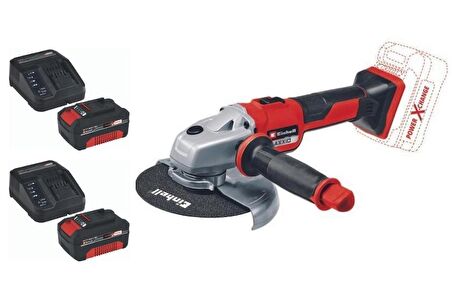 Einhell AXXIO 18/150 2x4.0ah Akülü Kömürsüz Avuç Taşlama Makinesi