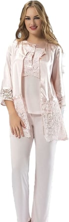 Sistina Penye Pijama Takımı - 1417-1