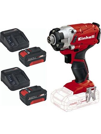 Einhell TE-CI 18/1 LI 4 Ah Çift Akülü Darbeli Vidalama Makinesi