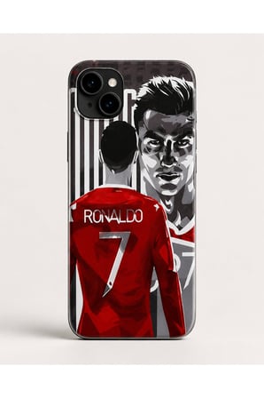 Ronaldo 7 Kırmızı — Tüm Telefonlara Uyumlu Kaplama | Sipariş Sonrası Marka ve Modelinizi İletiniz