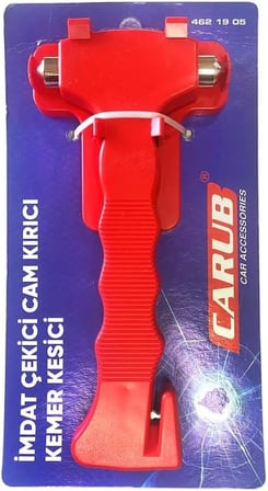 Oto İmdat Çekici Cam Kırıcı +Kemer Kesici