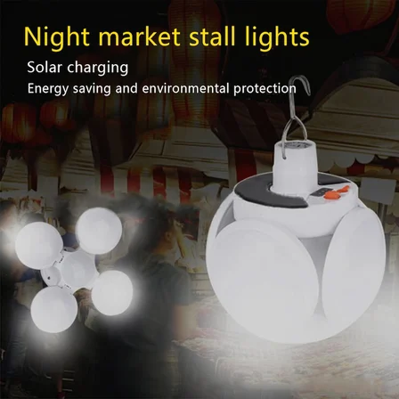 Solar 5 Kanatlı Kamp Lambası (2)