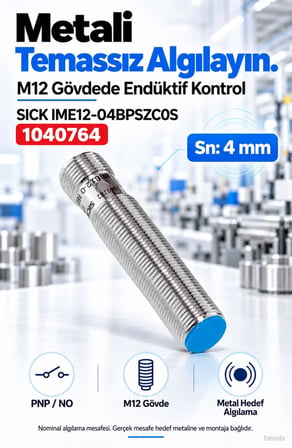 SICK IME12-04BPSZC0S endüktif yaklaşım sensörü 1040764