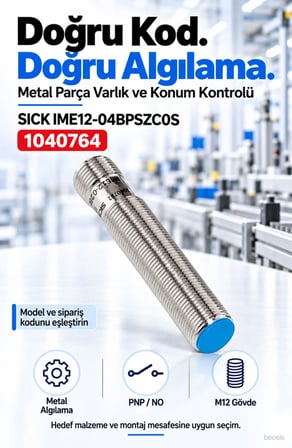 SICK IME12-04BPSZC0S endüktif yaklaşım sensörü 1040764
