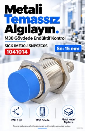 SICK IME30-15NPSZC0S endüktif yaklaşım sensörü 1041014