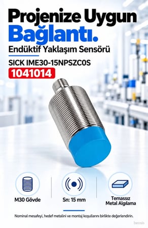 SICK IME30-15NPSZC0S endüktif yaklaşım sensörü 1041014