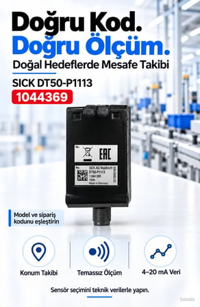 SICK DT50-P1113 lazer mesafe sensörü 1044369