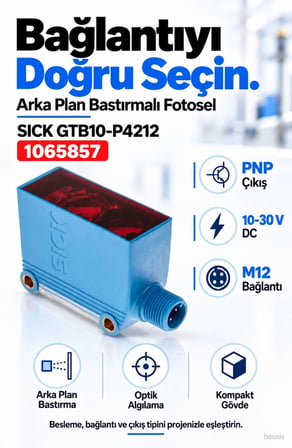 SICK GTB10-P4212 arka plan bastırmalı fotosel 1065857