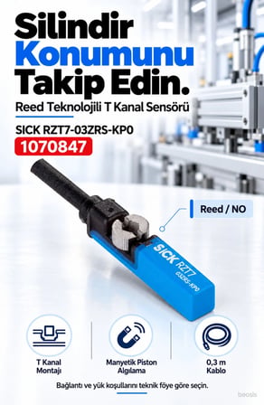 SICK RZT7-03ZRS-KP0 reed silindir sensörü 1070847