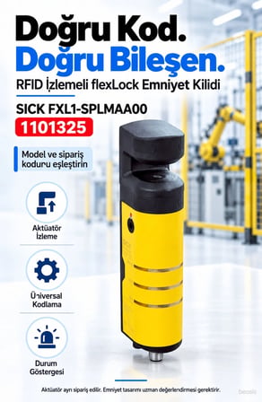 SICK FXL1-SPLMAA00 RFID emniyet kilidi 1101325