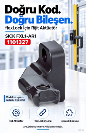 SICK FXL1-AR1 flexLock RFID emniyet kilidi aktüatörü 1101327