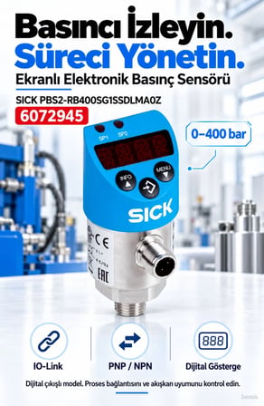 SICK PBS2-RB400SG1SSDLMA0Z elektronik basınç şalteri 6072945