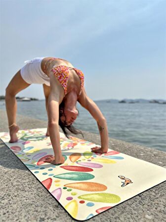 Reflect Series 4.1 mm Suluboya Doğal Kauçuk Kaydırmaz Yoga Matı