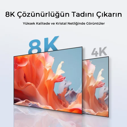 USB 4.0 V2.0, 80GBPS USB C Veri Kablosu, 240W USB C Şarj Kablosu, 8K@60hz 4K@240Hz 2K@360Hz Thunderbolt 5 Görüntü Kablosu, MacBook, Monitör, Docking İstasyonu, iPhone ile Uyumlu - 1 Metre
