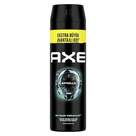 3 Adet Axe Erkek Sprey Deodorant Apollo
