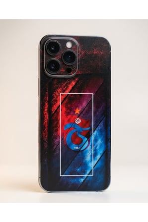 Bordo Mavi Logo — Tüm Telefonlara Uyumlu Kaplama | Sipariş Sonrası Marka ve Modelinizi İletiniz