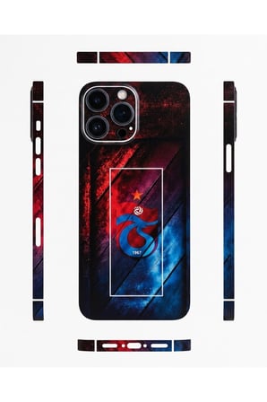 Bordo Mavi Logo — Tüm Telefonlara Uyumlu Kaplama | Sipariş Sonrası Marka ve Modelinizi İletiniz